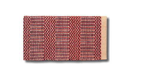 Double woven Navajo style saddle blanket. - Dusty Cowboy