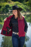 Women's Wyoming Traders Calamity Concealed Carry Vest - Dusty Cowboy