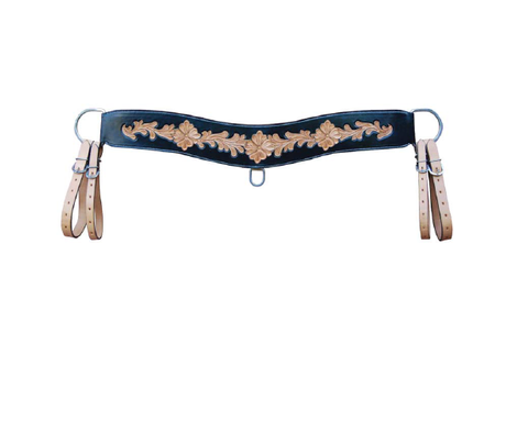 Tripping Collar w/ Floral and Black Coloring - Dusty Cowboy