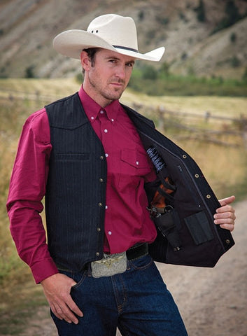 Ranger Concealed Carry Vest - Dusty Cowboy
